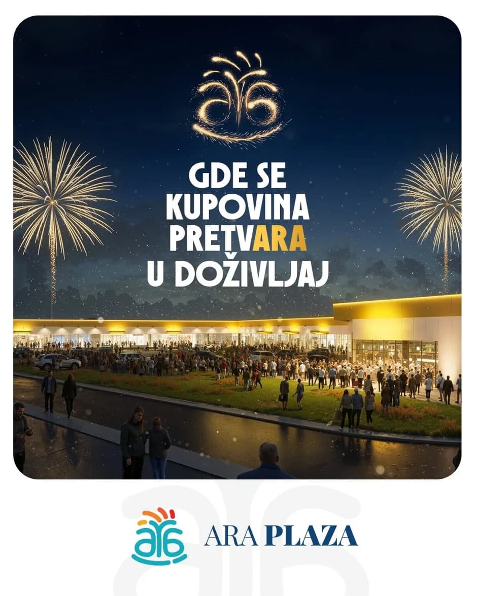 Novi centar okupljanja i urbanog ritma Aranđelovca