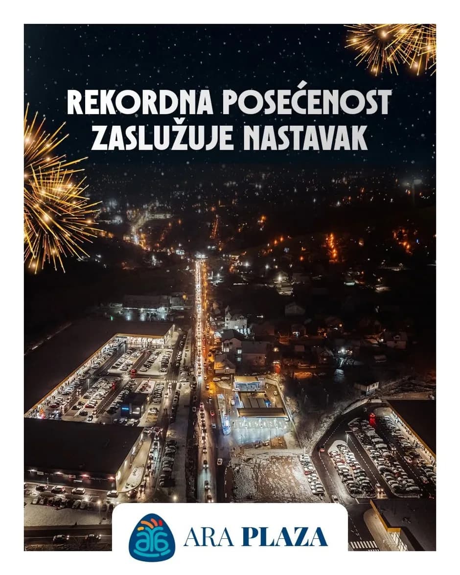Nakon jučerašnjeg dana i otvaranja našeg Ara Plaza retail parka, svi rekordi…