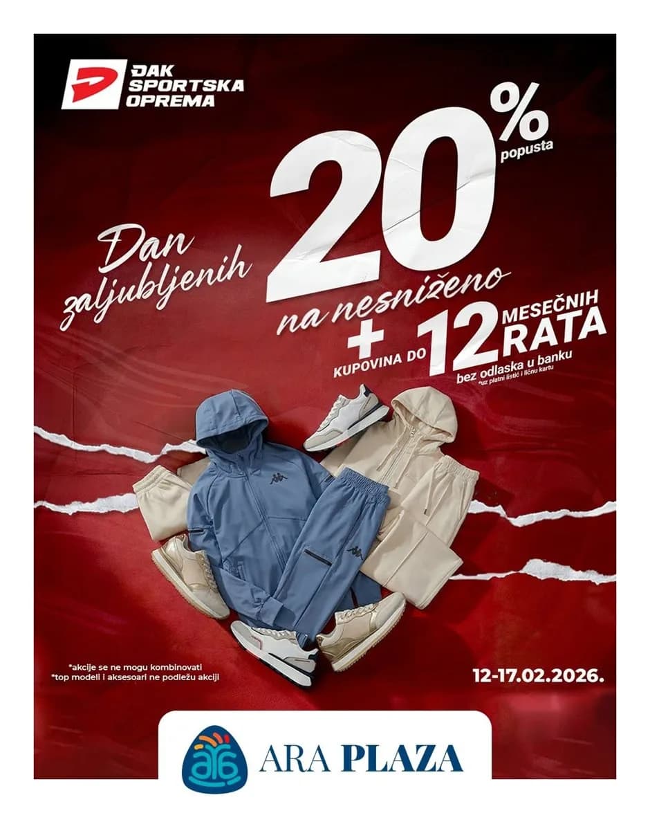 U Đak je stigao Dan zaljubljenih