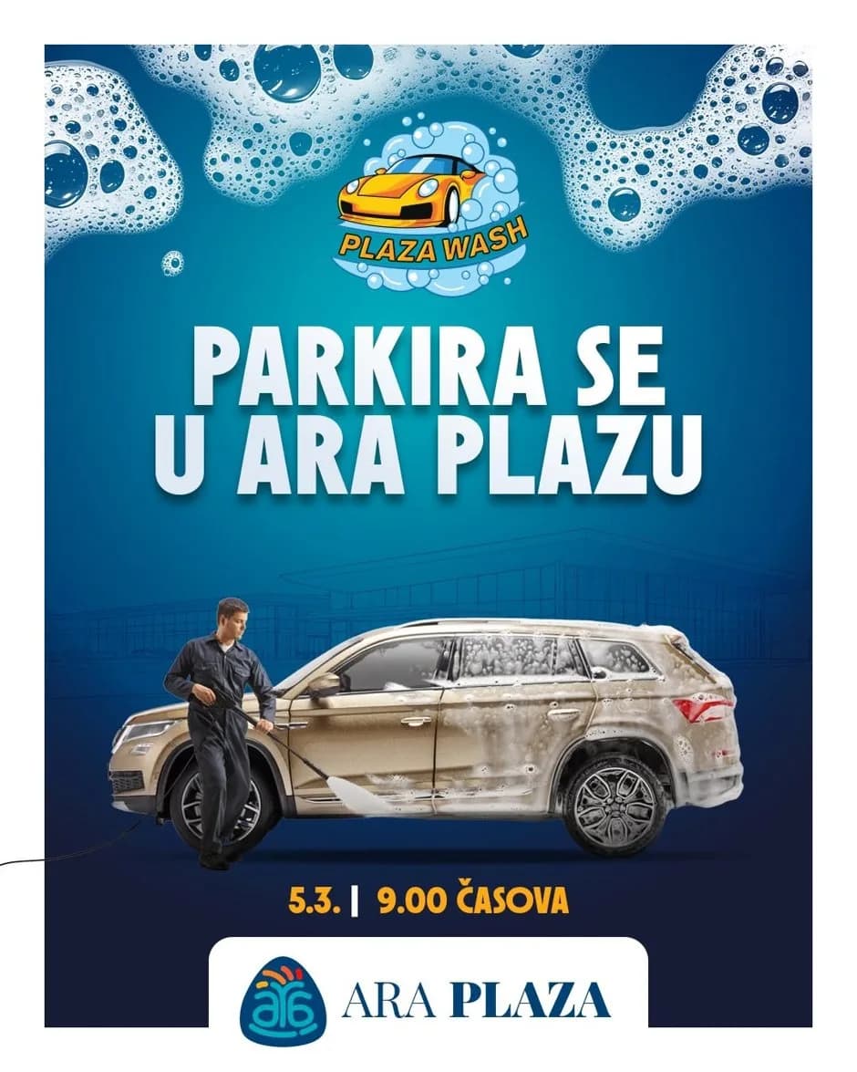 🆕 Od 5. marta u Ara Plaza retail parku vas očekuje i samouslužna