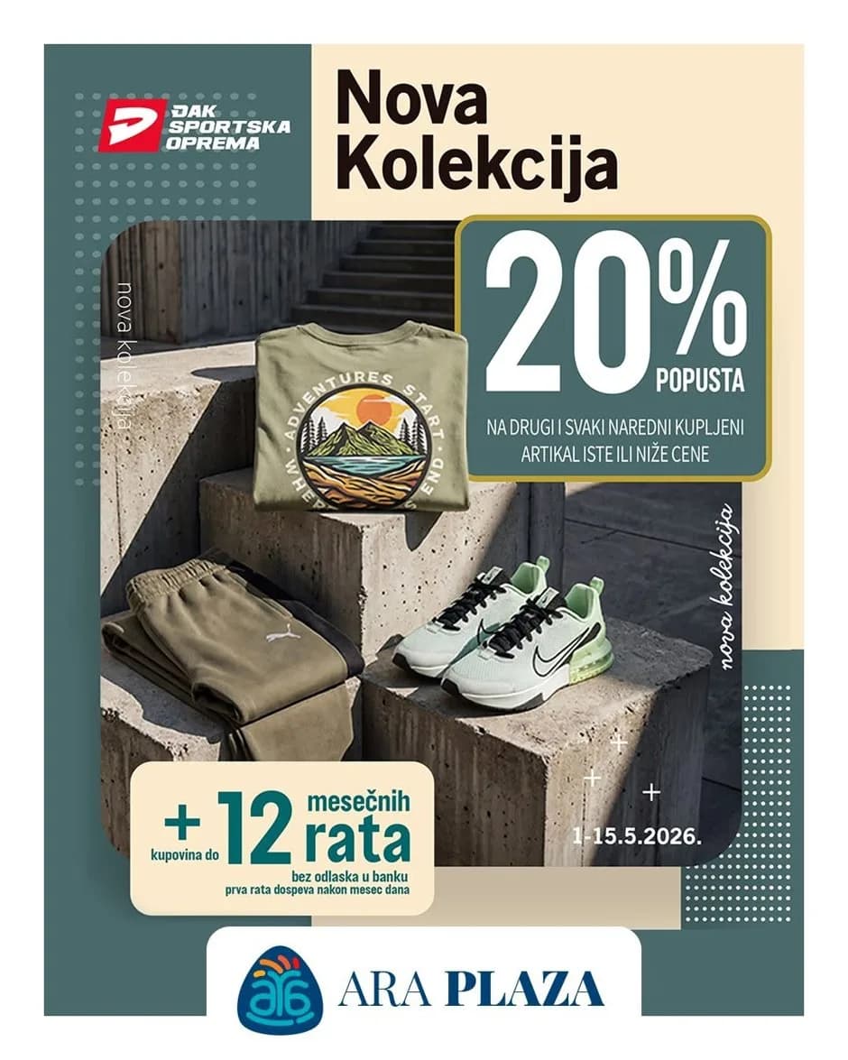 Nova kolekcija vas čeka u Đaku