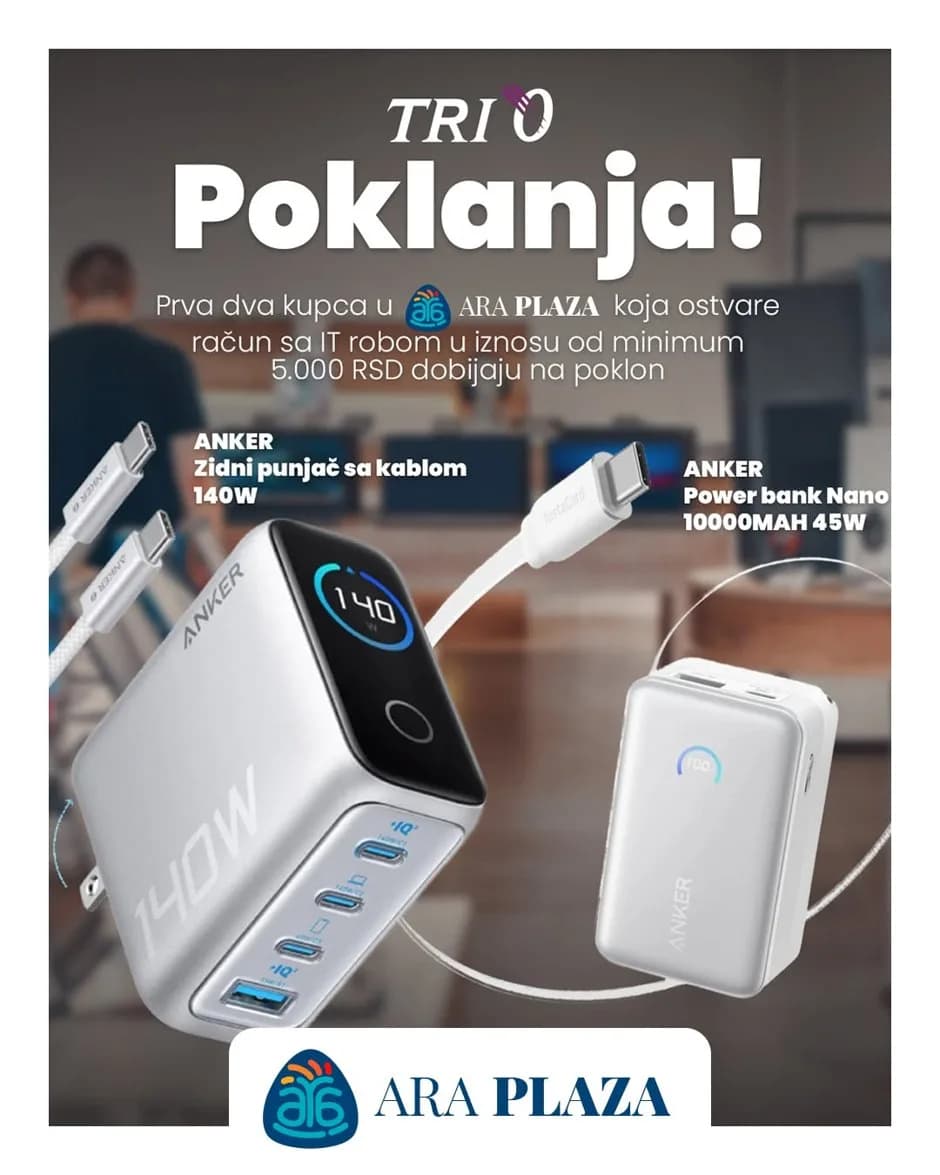 Ko prvi – njegovo. Prva dva kupca koja ostvare račun sa IT asortimanom u iznosu od…