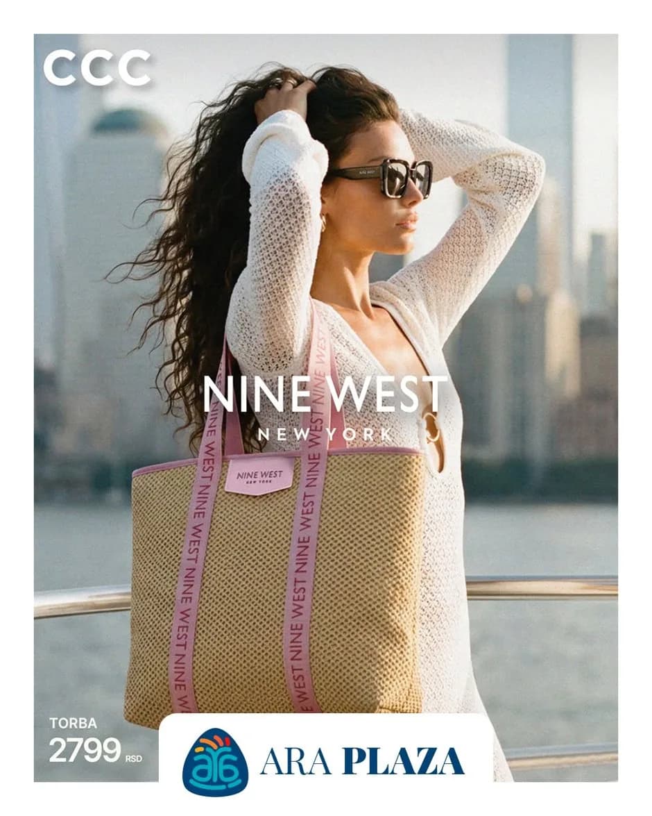 Nova NINE WEST ženska letnja kolekcija je stigla u CCC prodavnicu