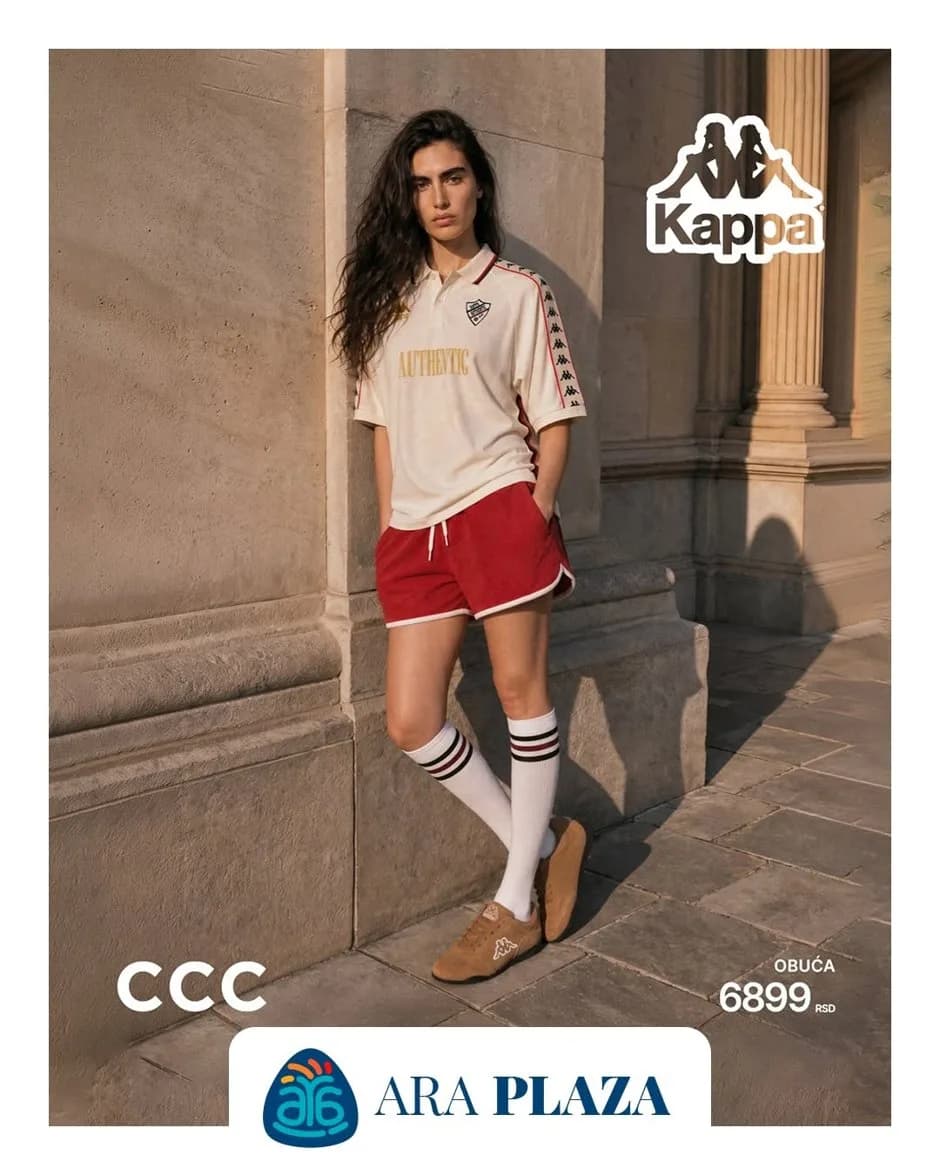 Nova kolekcija brenda KAPPA stigla je u CCC prodavnicu