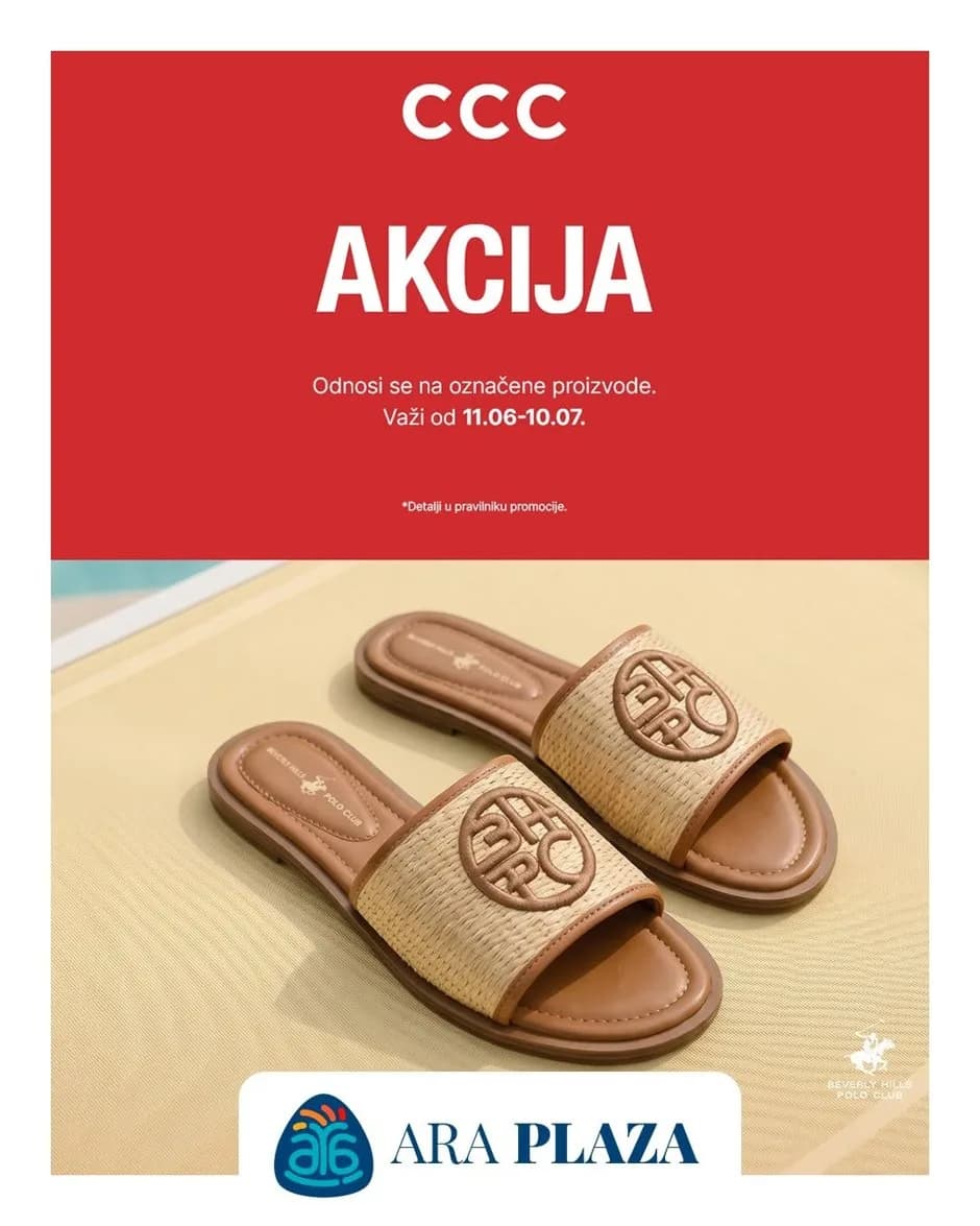 Velika letnja akcija u CCC prodavnici