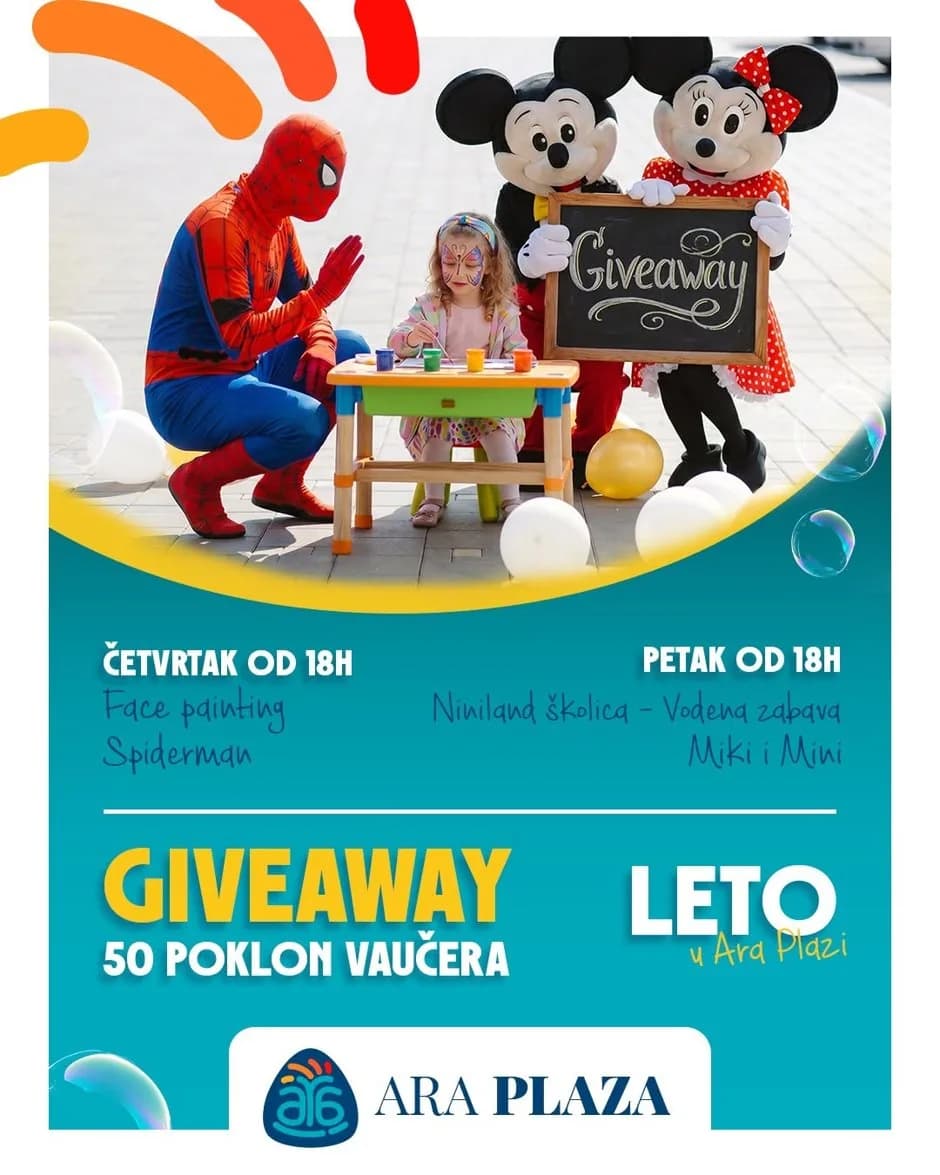LETO u Ara Plazi širi zabavu i na odrasle