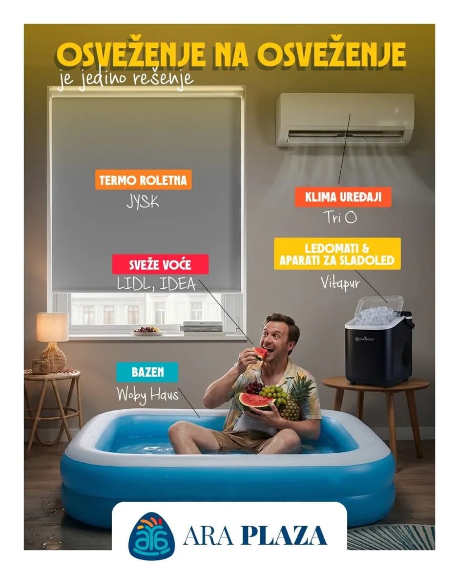Kako se vi rashlađujete ovih dana?