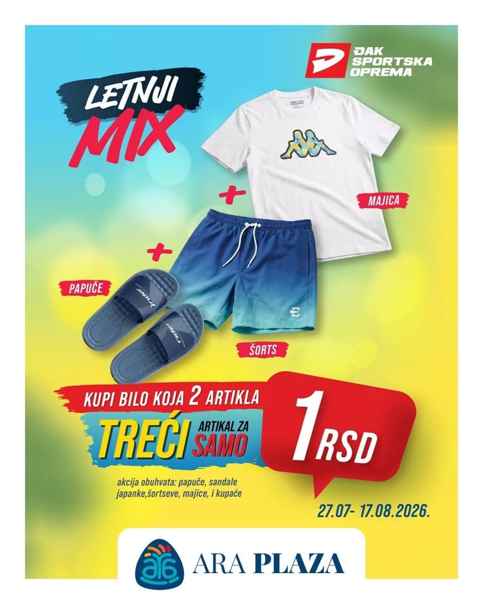 Leto je pravo vreme za dobru kupovinu