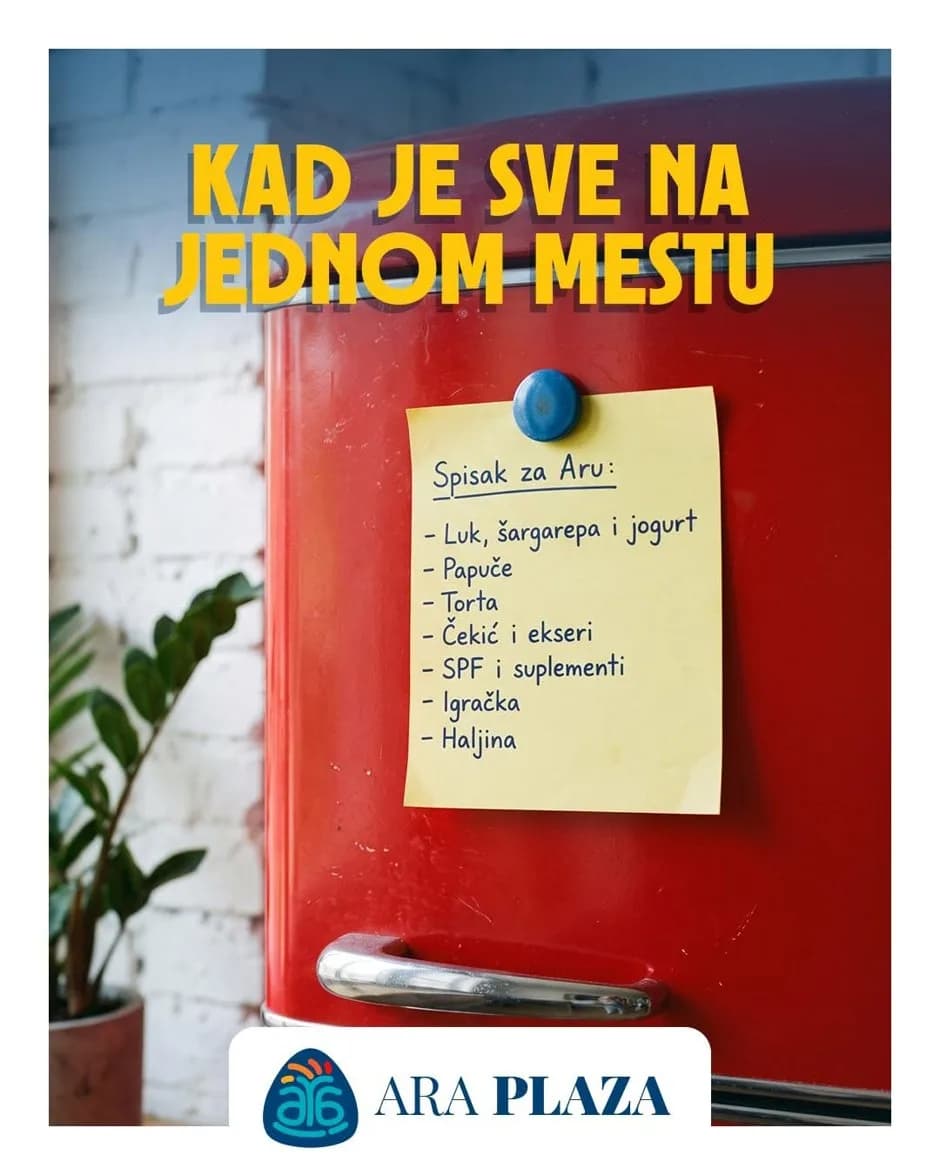 Ako vam nešto fali, nalazi se u Ari