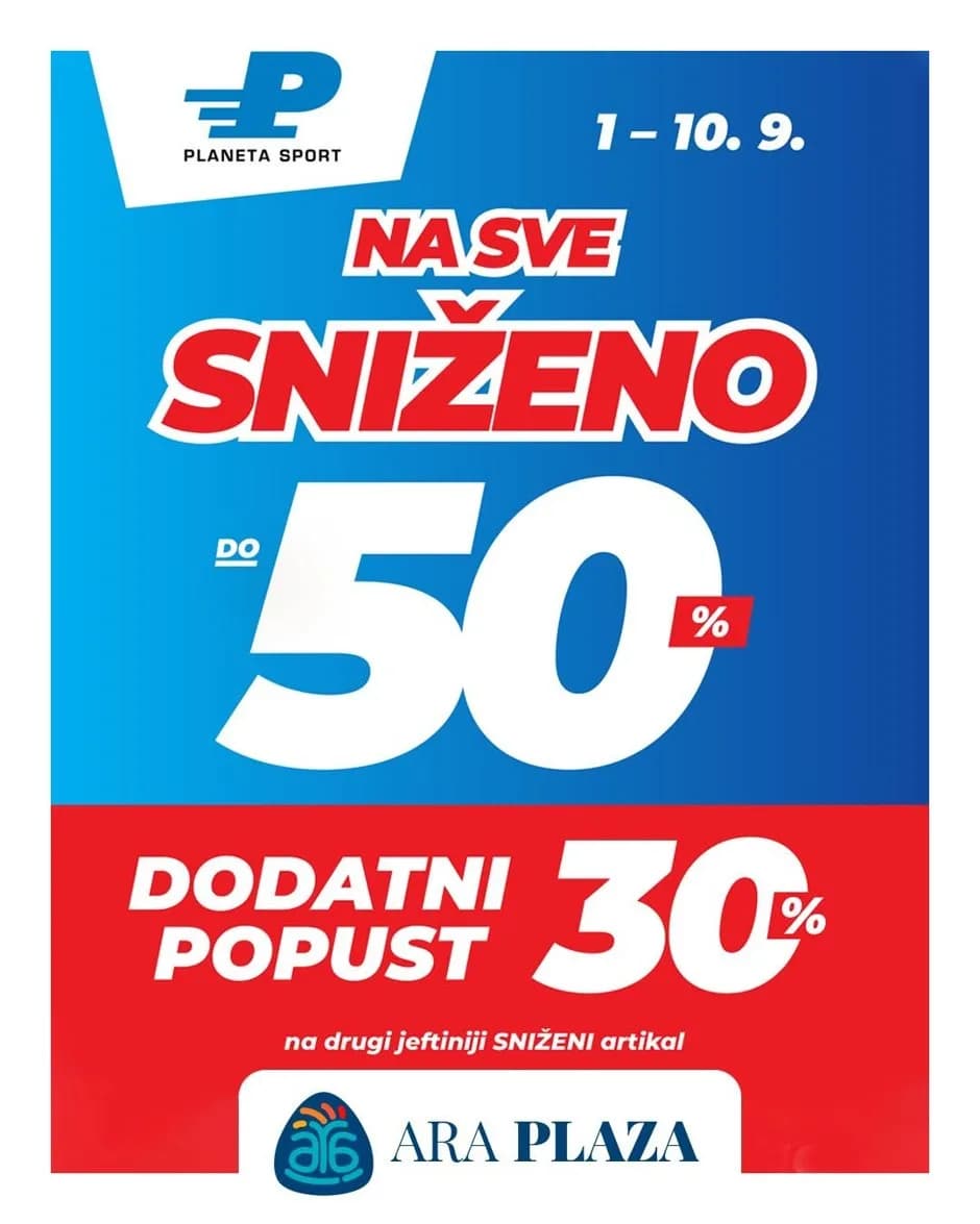 Sniženje se bliži kraju i tim povodom dobijaš dodatnih -30% na sve sniženo čak i do…