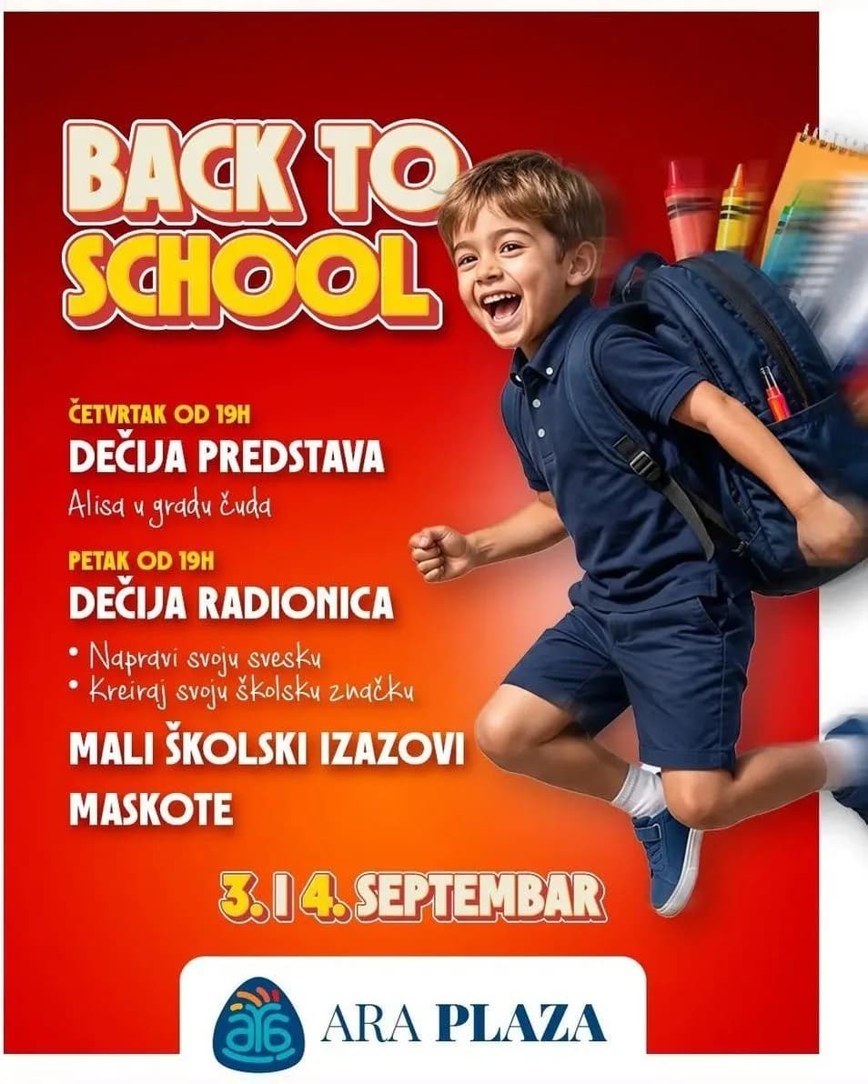Back to School — predstava i radionica