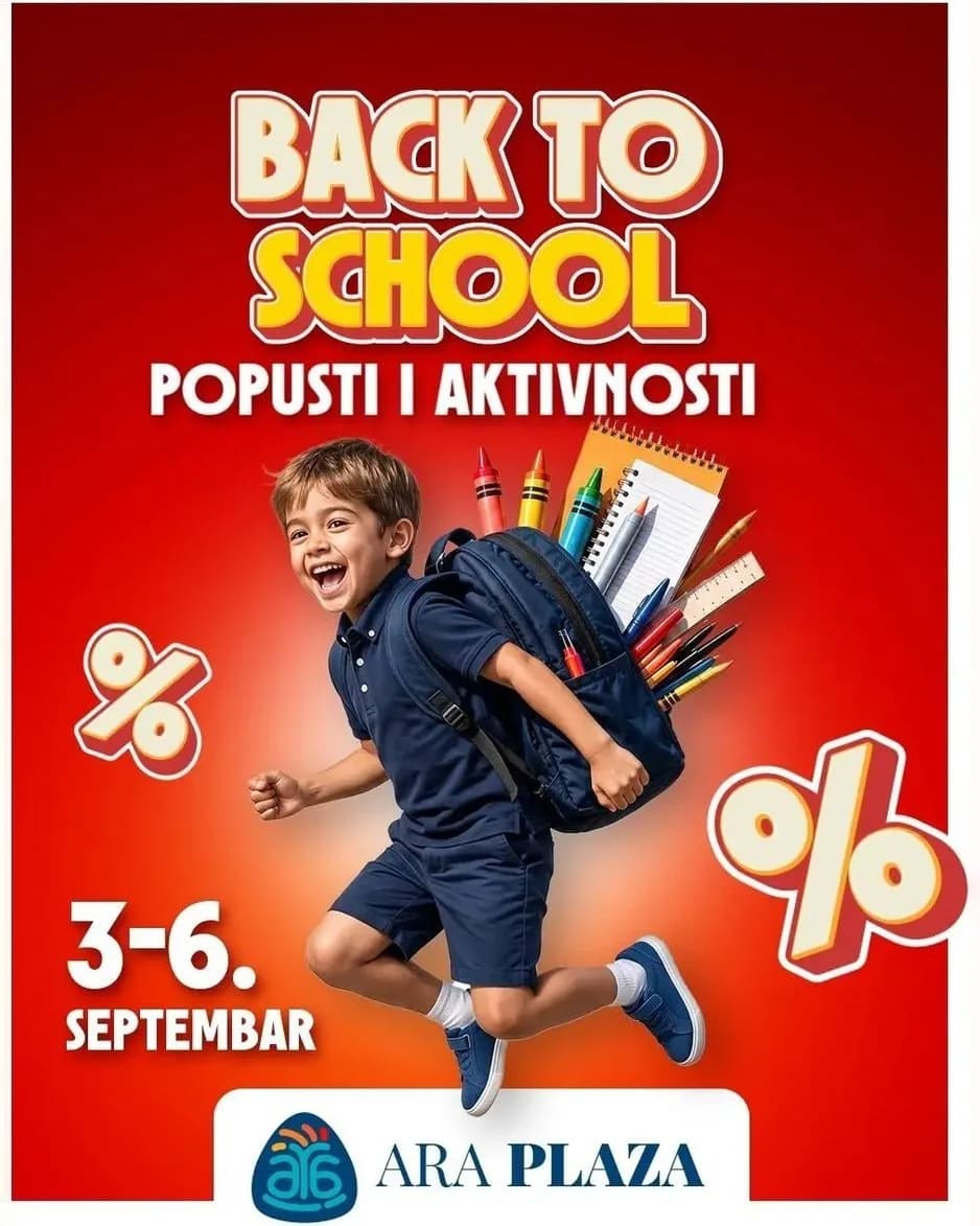 Back to School — popusti i aktivnosti